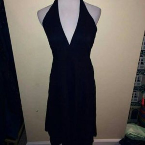 J. Crew Dresses & Skirts - J.Crew Navy Blue Halter Dress 8